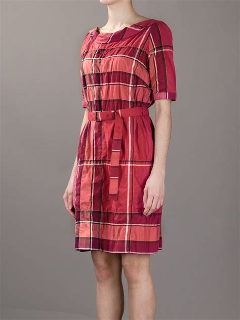 burberry plaid dresses|burberry dresses outlet.